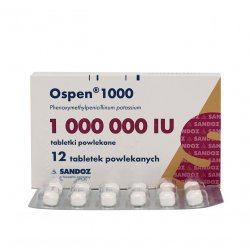 Оспен (Феноксиметилпенициллин) табл. 1млн. МЕ №12 в Брянске и области фото