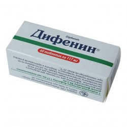 Дифенин (Фенитоин) таблетки 117мг №60 в Брянске и области фото