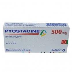 Пиостацин (Пристинамицин) таблетки 500мг №16 в Брянске и области фото
